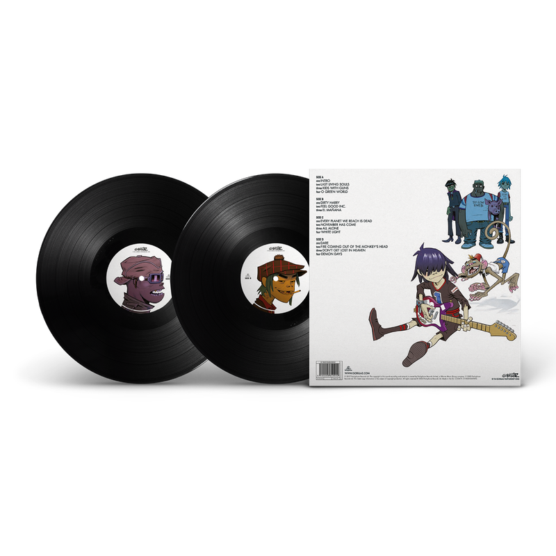 激レアUKオリジナル盤 Gorillaz / Demon Days LP2枚組 Demon Days (2LP Black) | Gorillaz Official Store